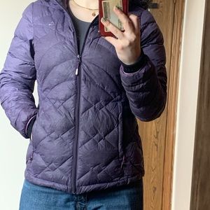 LIGHTWEIGHT PUFFER RAINCOAT